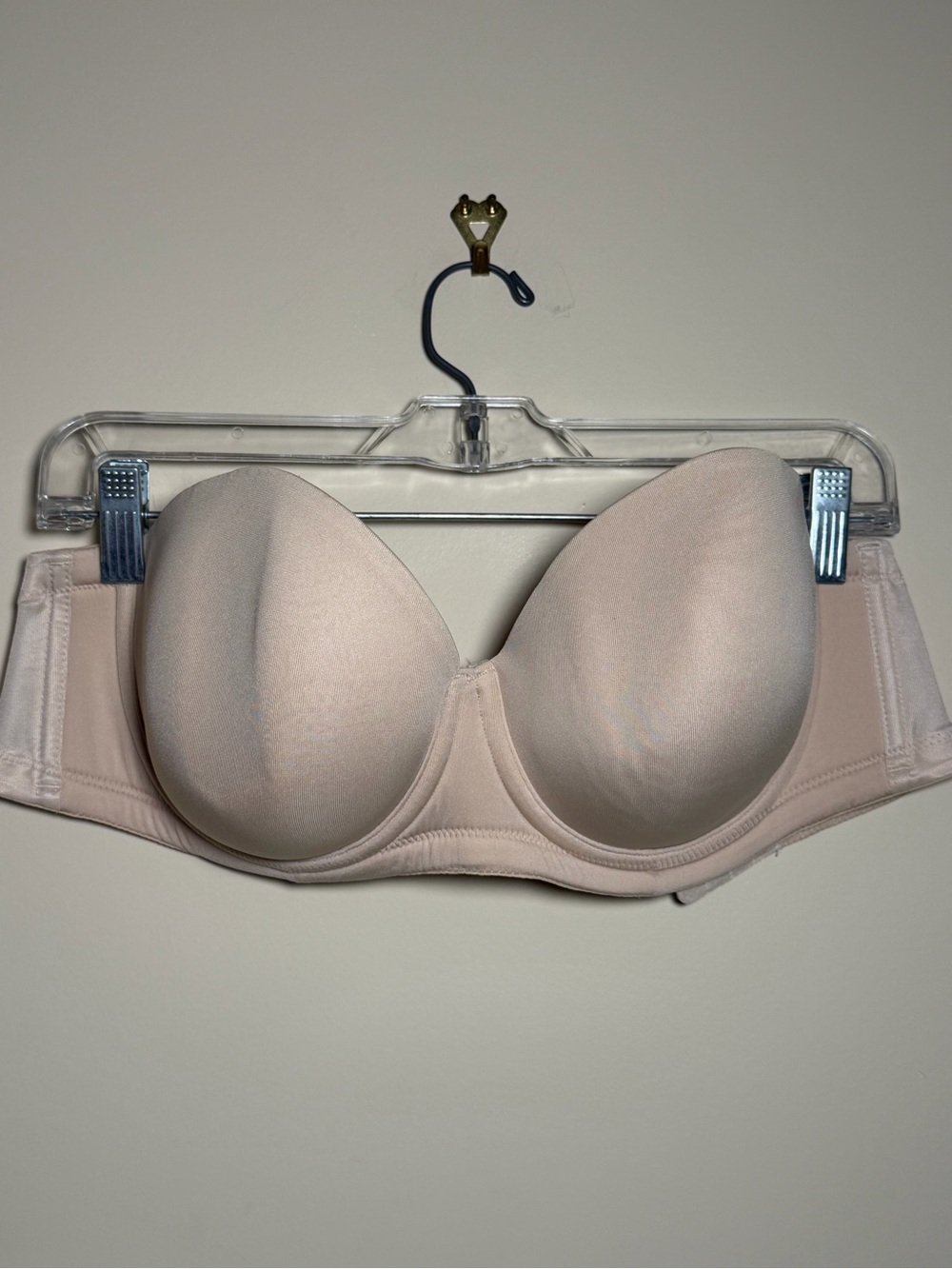 Wacoal Red Carpet Strapless Underwire Bra 34DDD Nude Convertible Smooth